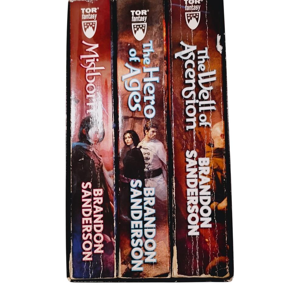 Mistborn Trilogy Boxed Set(Mistbo, Hero of Ages, Well of Ascension) Tor Fantasy